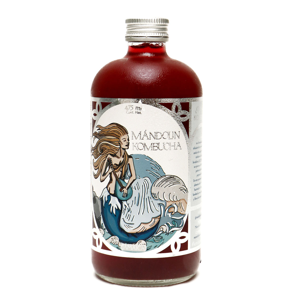 M&aacute;ndolin Kombucha Sabor Jamaica image number null