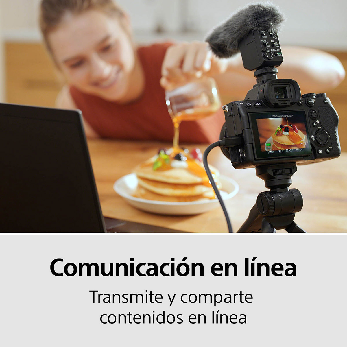 Cámara Sony ILCE-7M4K híbrida full frame image number null