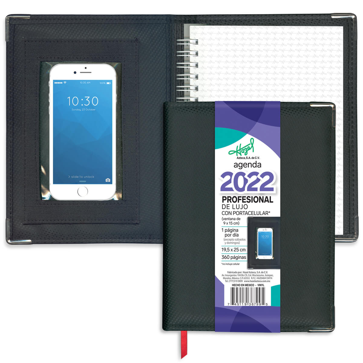 Agenda profesional lujo compartimento modelo 367-99 image number null