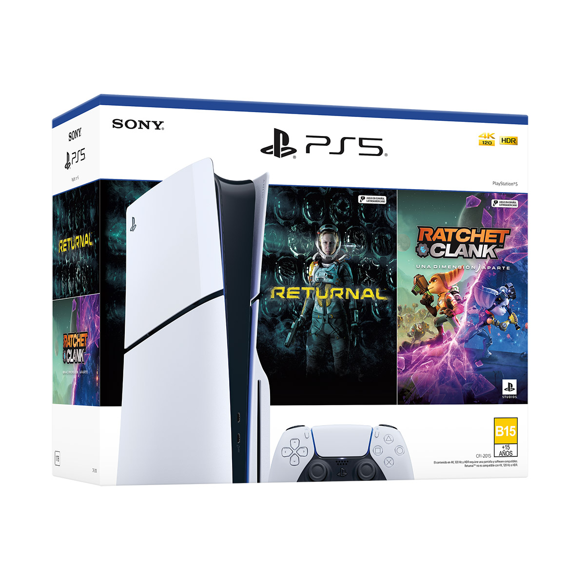 Consola PS5 Slim 1 TB Bundle Estándar image number null