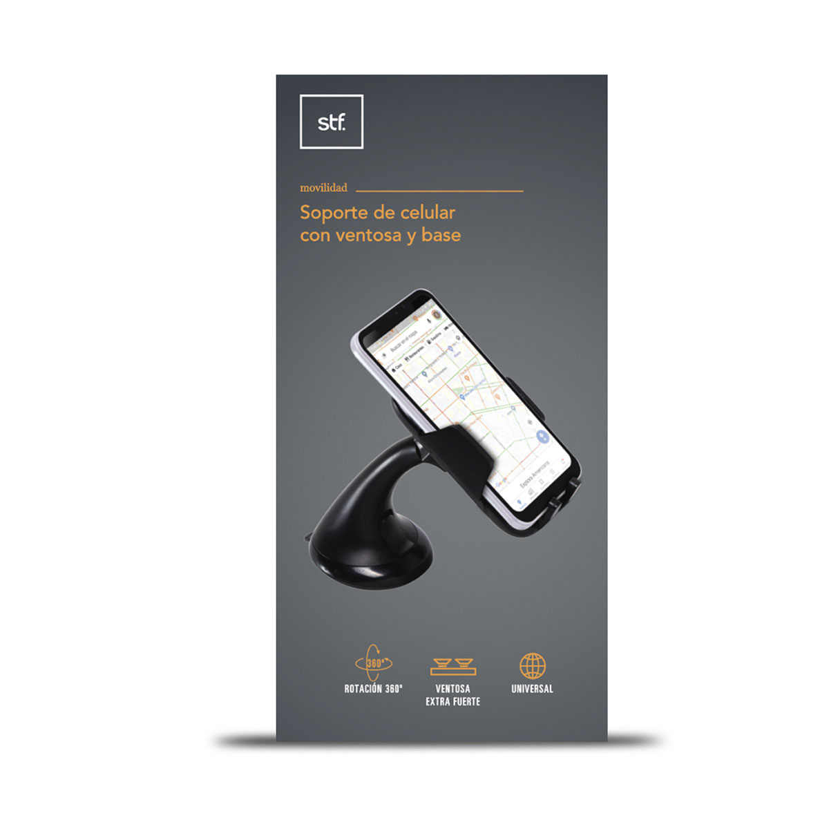 Soporte Stuffactory para Celular con Ventosa y Base image number null