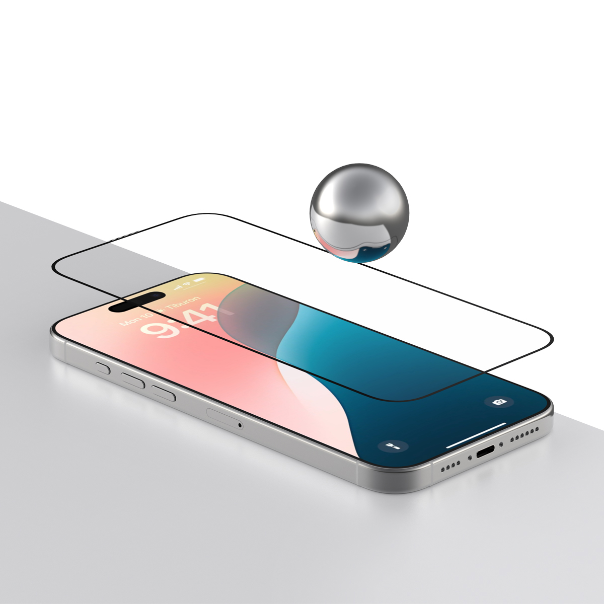Cristal Anti Static Templado para iPhone 16 Pro image number null