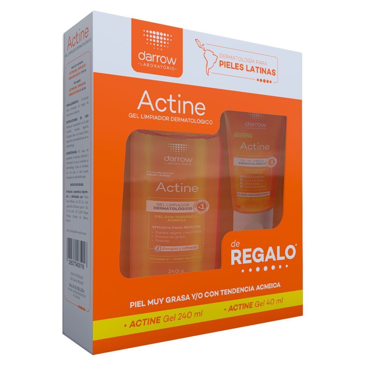 Darrow Kit Actine Gel 240g +40g image number null