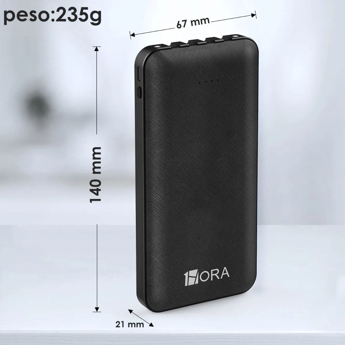 Batería 1 Hora 10000 mAh 2.1A con Cables Integrados image number null