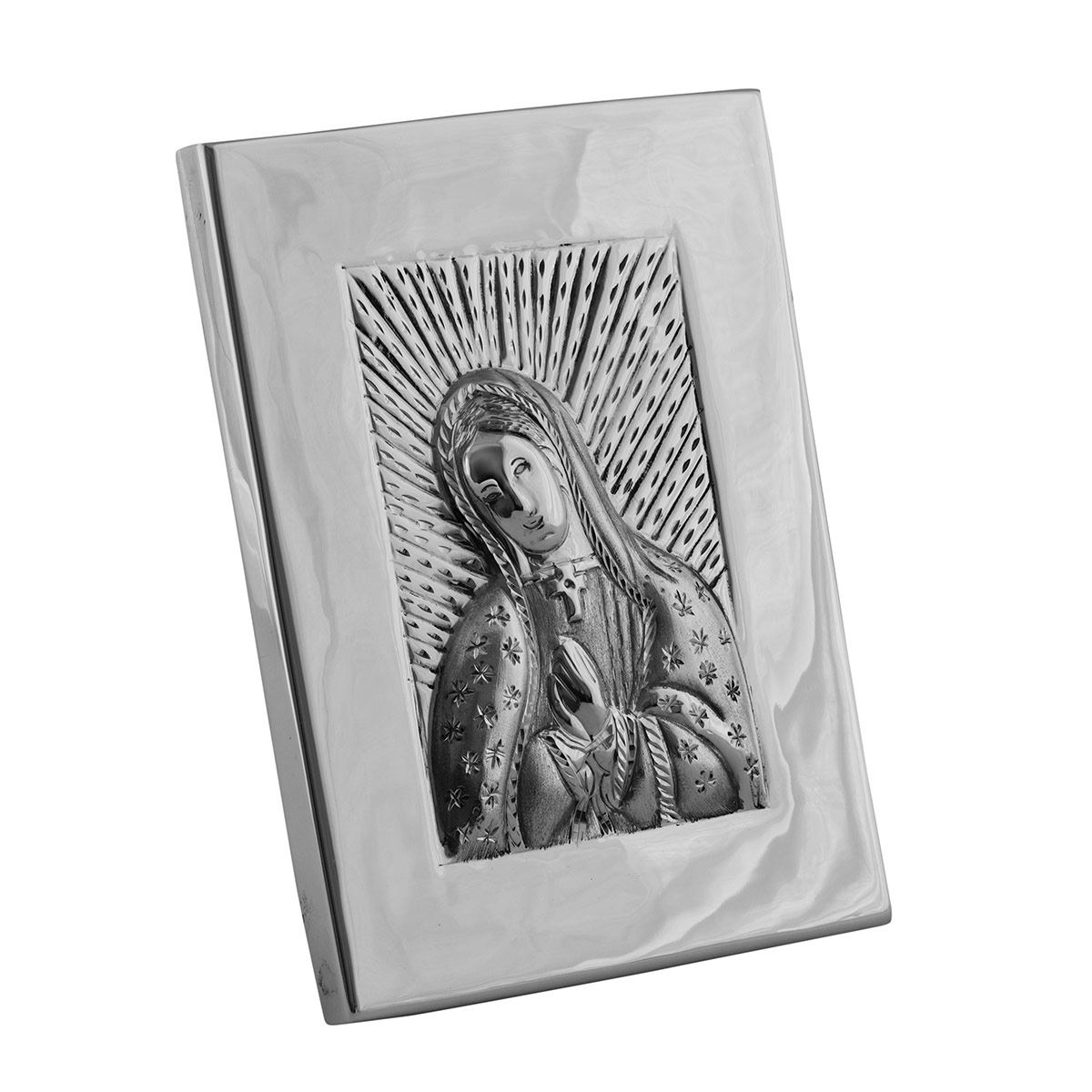 Virgen medio cuerpo 200 gramos  - plata ley .925 image number null