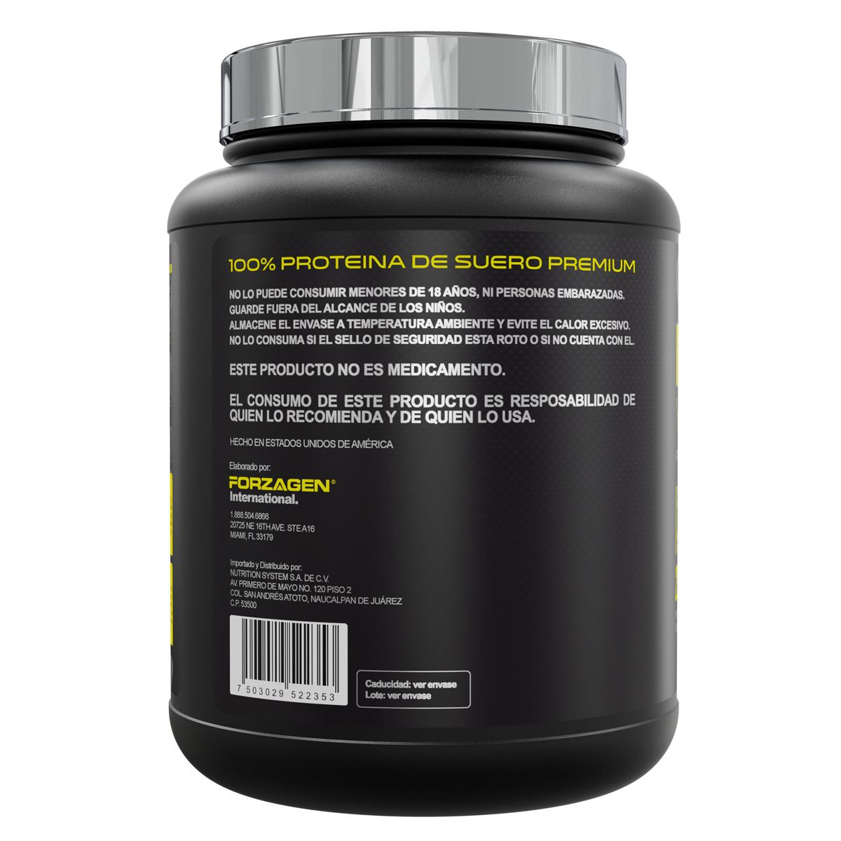 Forzawhey-Pro 800 g Chocolate Forzagen image number null