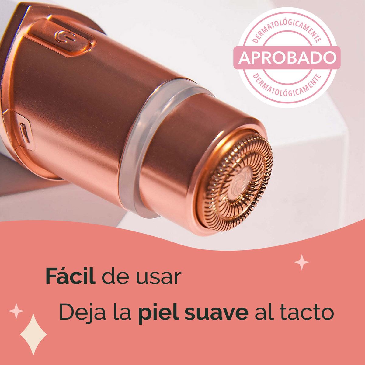 Removedor de Vello Facial Finishing Touch Flawless Rosé image number null