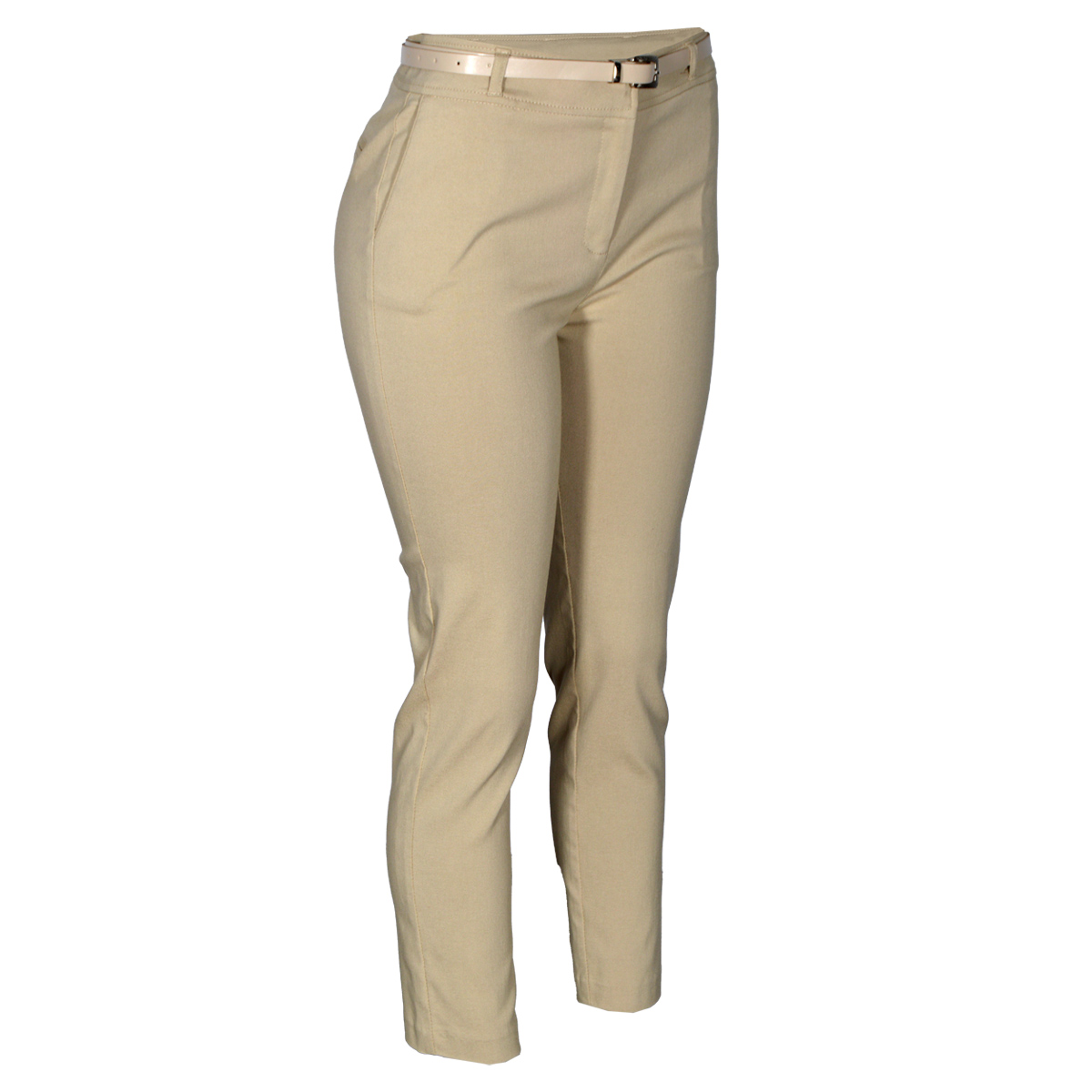 Pantal&oacute;n Recto Liso con Cintur&oacute;n Philosophy Talla Mediana para Mujer image number null
