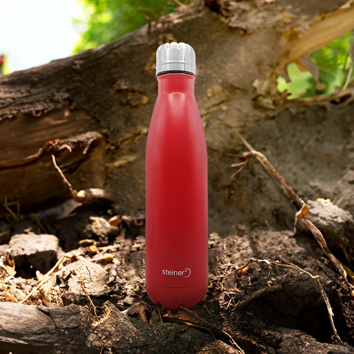 Botella de Acero Inoxidable 750 ml Color Rojo image number null