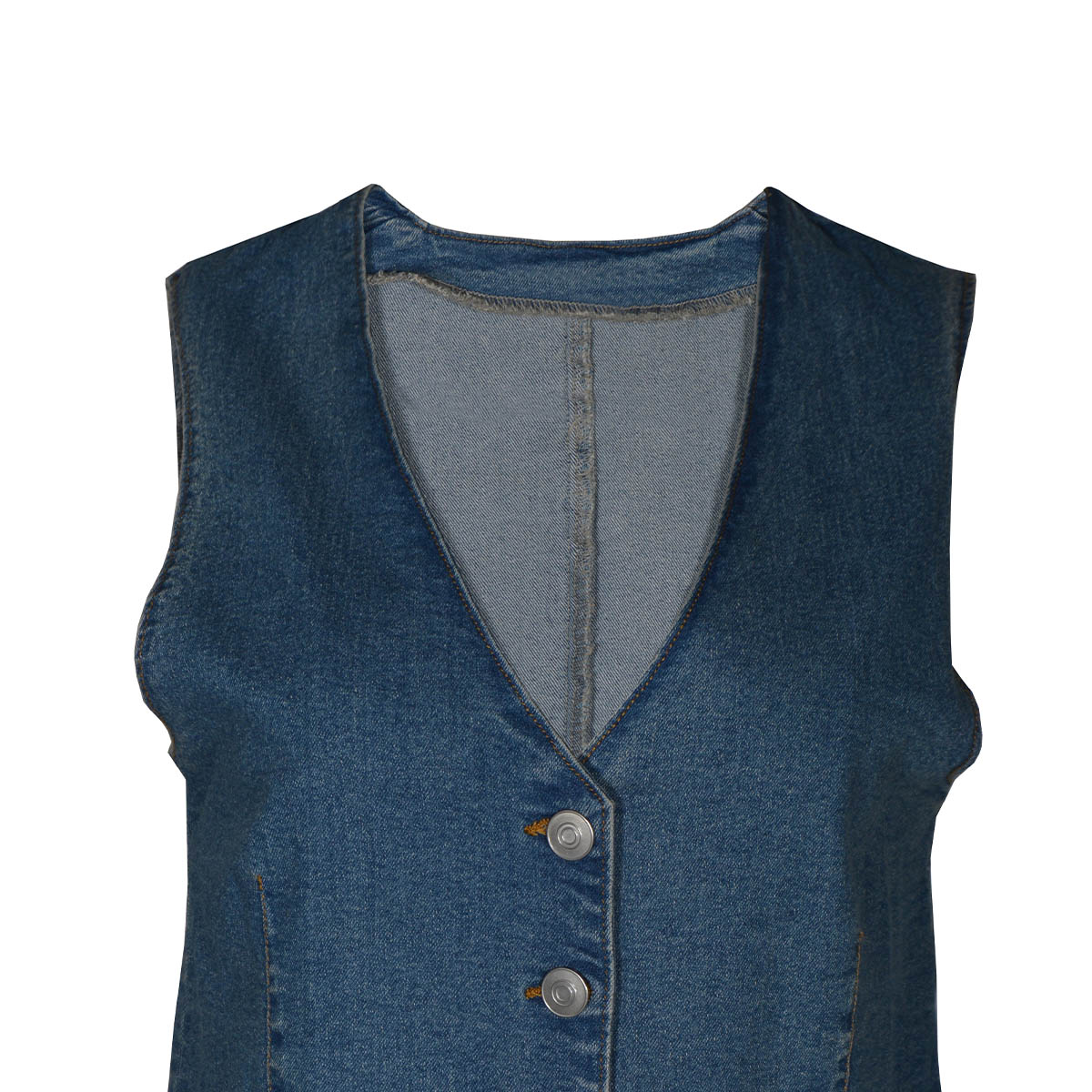 Chaleco de Mezclilla Philosophy Talla Chica para Mujer image number null