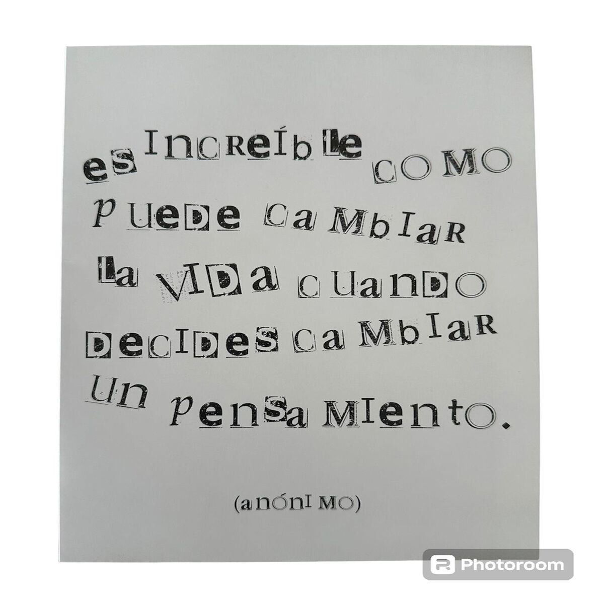 Tarjeta Felicitaci&oacute;n Pensamiento image number null