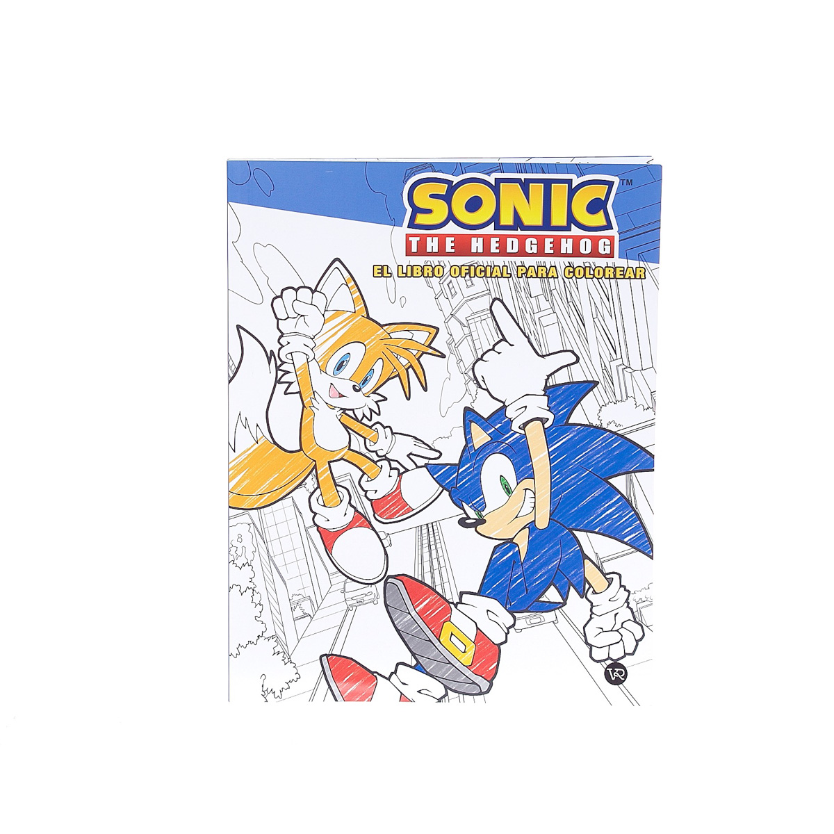 Sonic The Hedgehog El Libro Oficial Para Colorear image number null