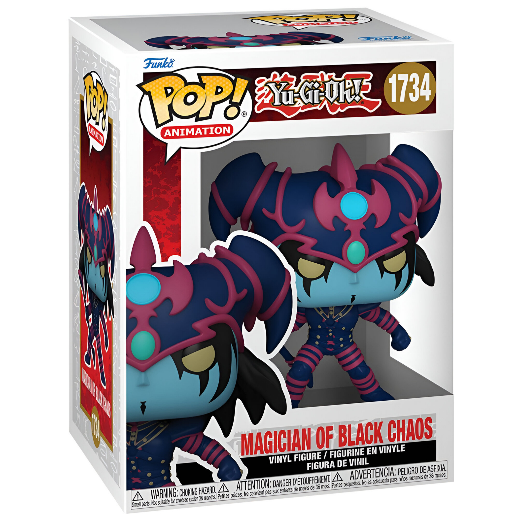 Funko Pop Animation: Yu Gi Oh Mago del Caos Negro image number null