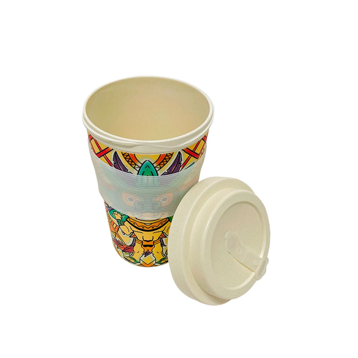 Vaso Cafetero de Bamb&uacute; Prehisp&aacute;nicos By Mexico image number null