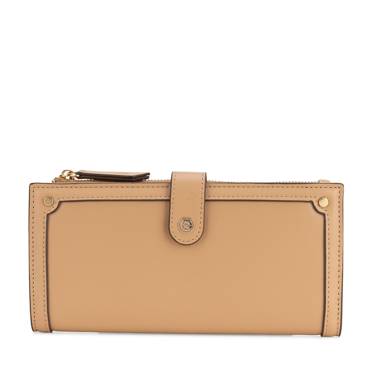 Billetera Flap Cloe Camel para Mujer image number null