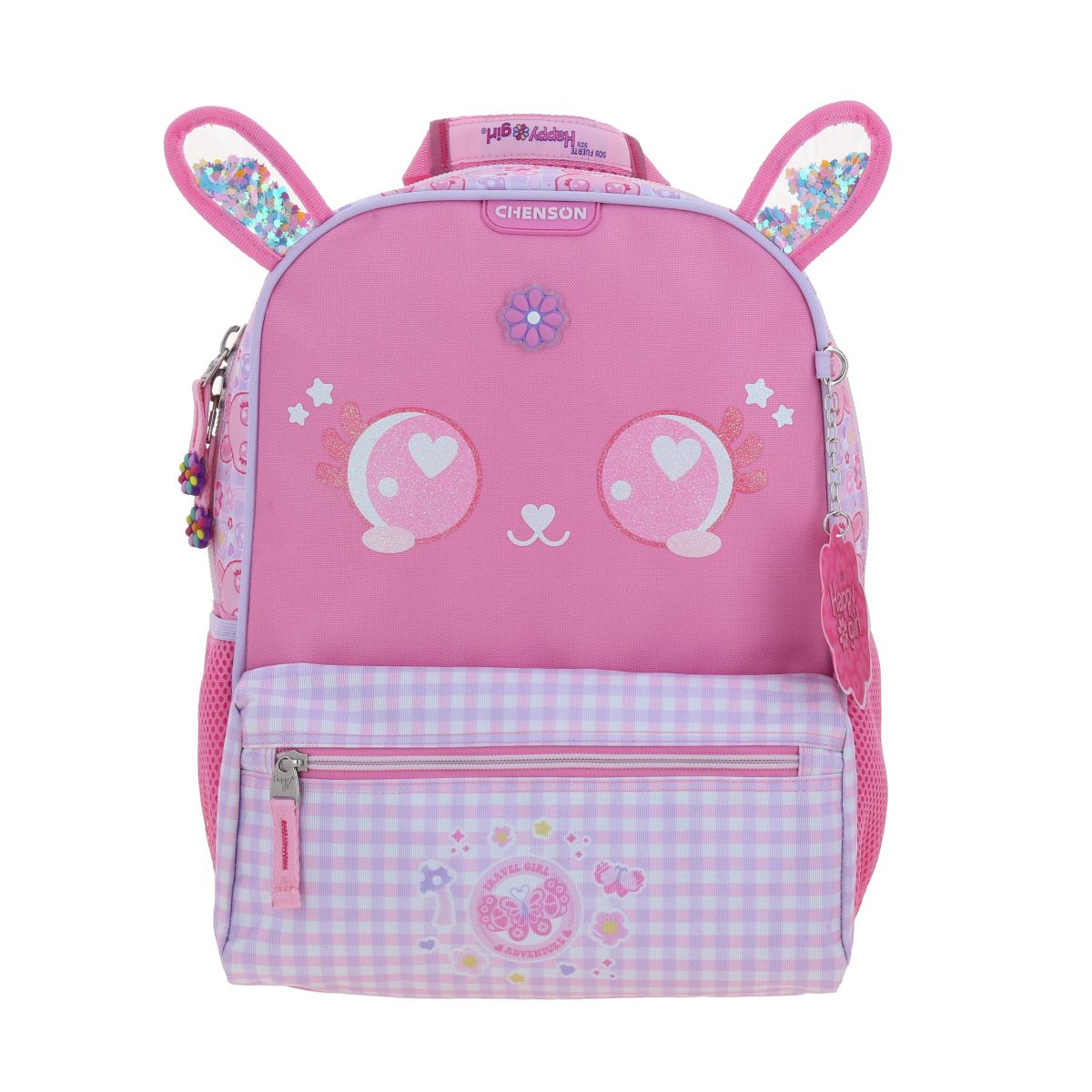 Mochila Mediana Rosa Lepin Happy Girl Chenson image number null