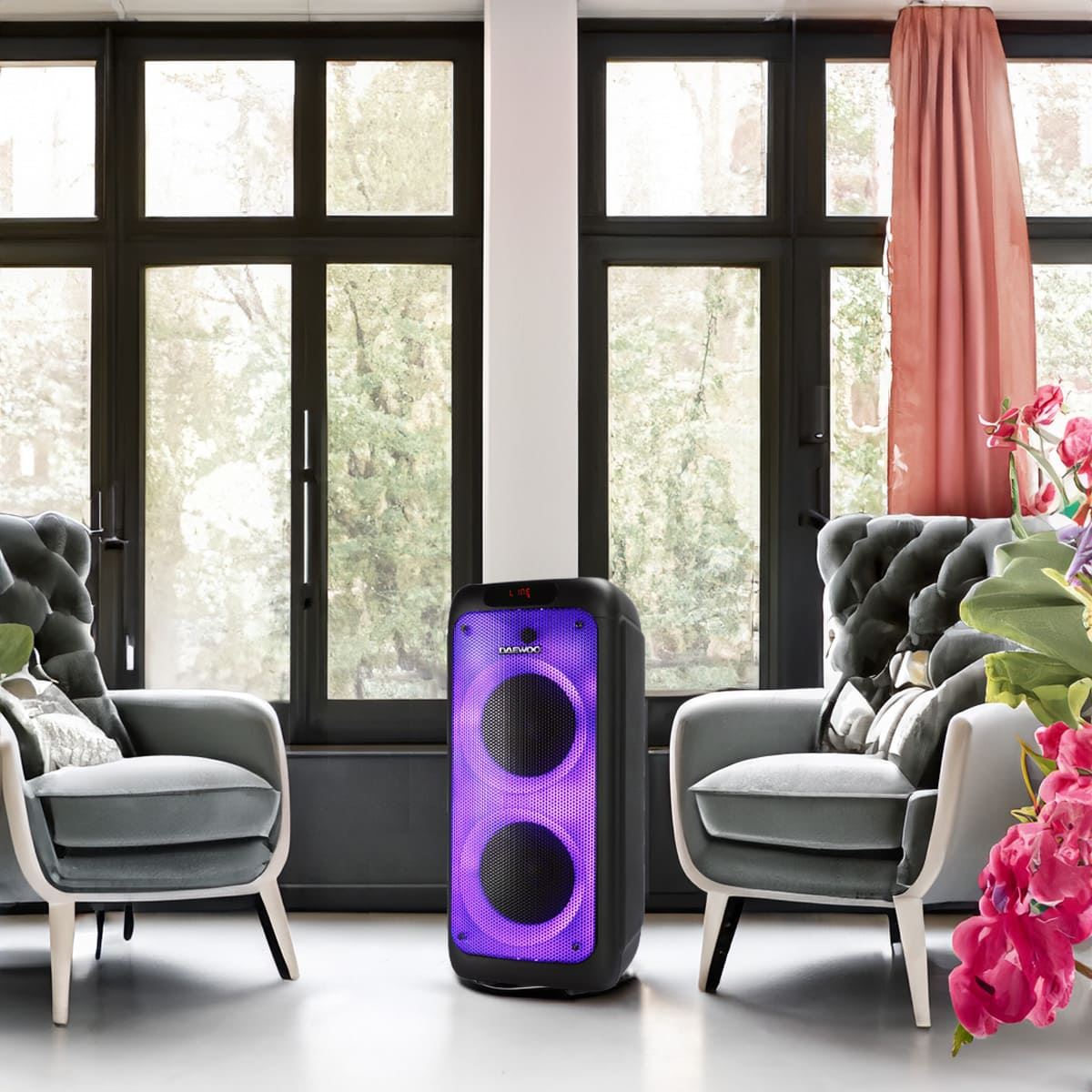 Bafle Recargable Bluetooth 2X8 Select Sound Party 2000" image number null