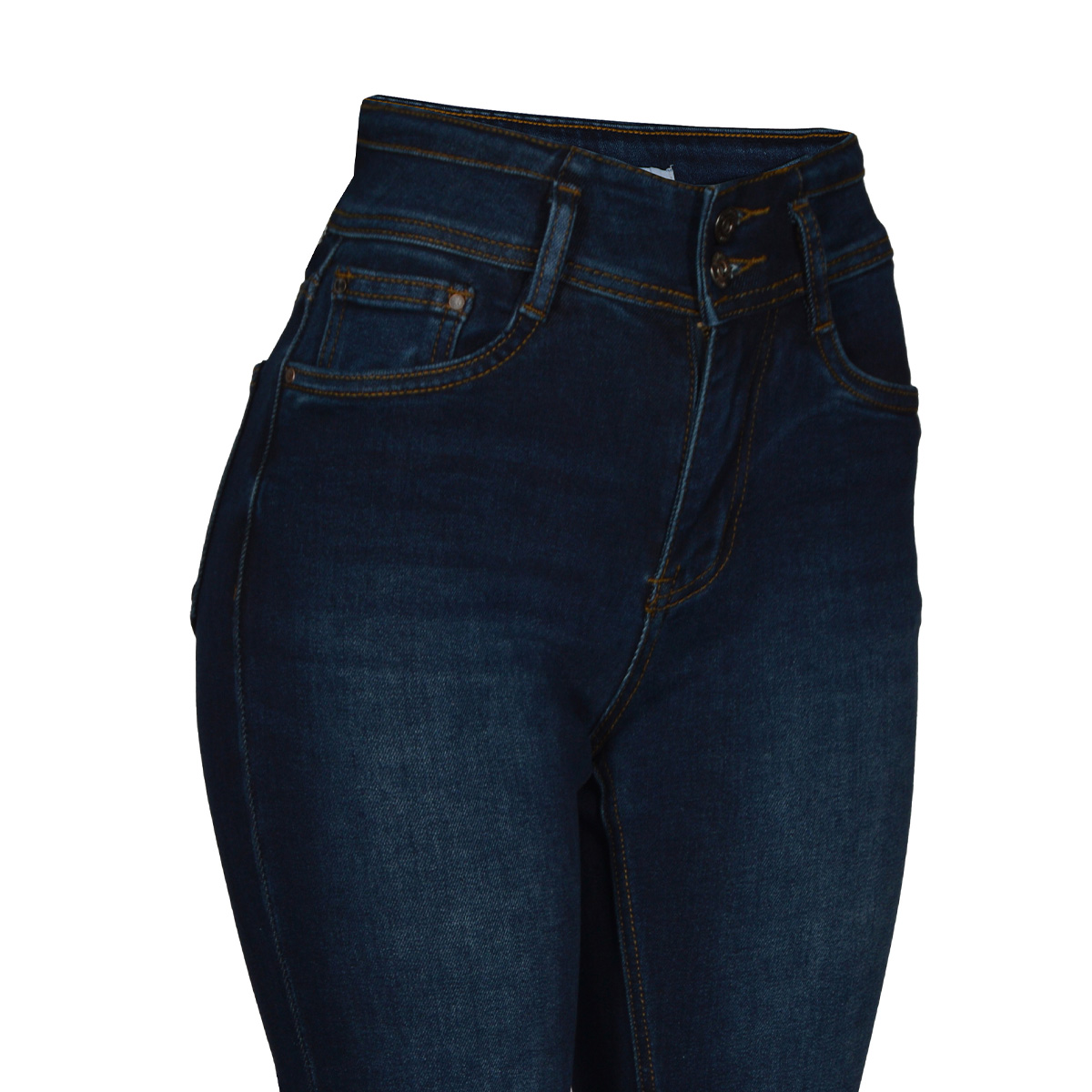 Jeans Acampanado Philosophy Color Azul Obscuro Talla 11 para Mujer image number null