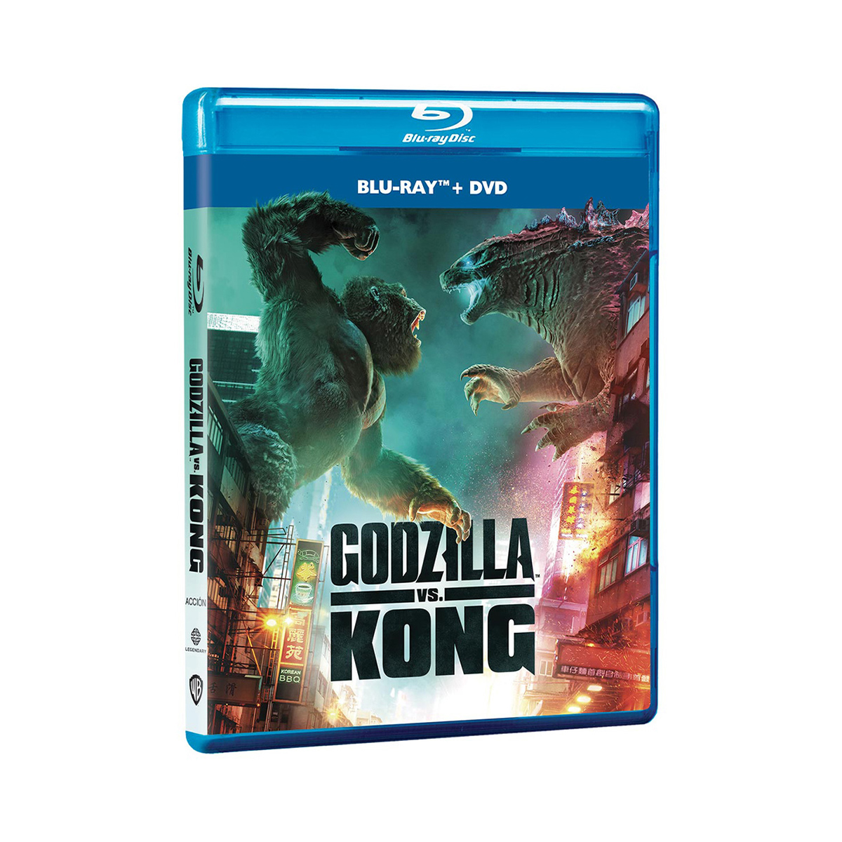 BR+DVD Godzilla Vs. Kong Combo image number null