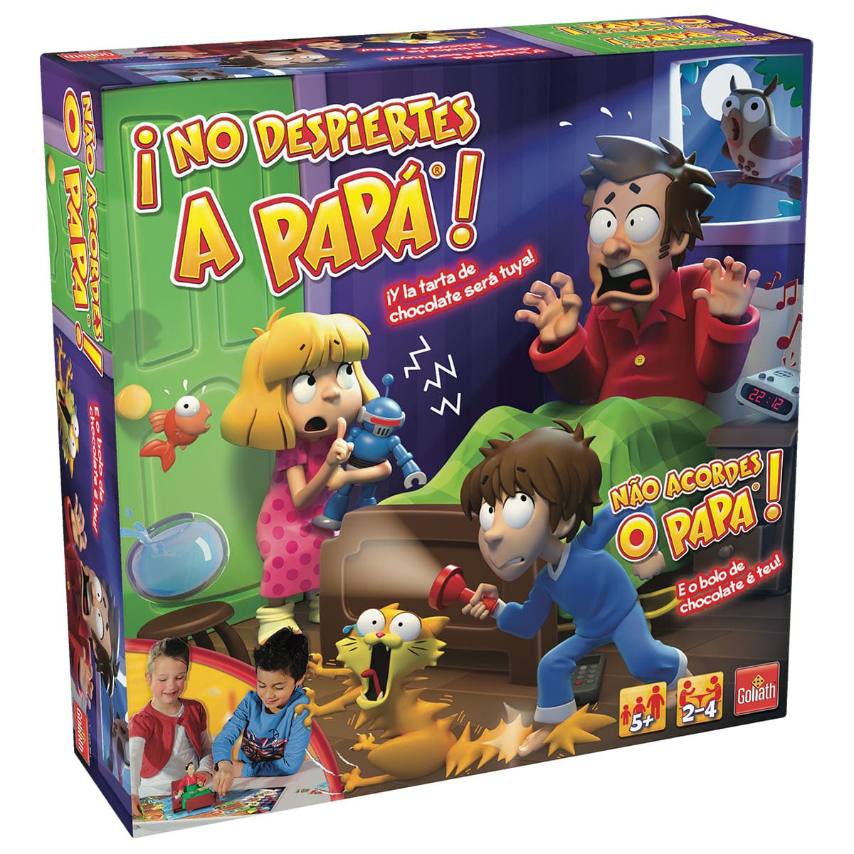 Juego de Mesa No despiertes a Papá Goliath image number null