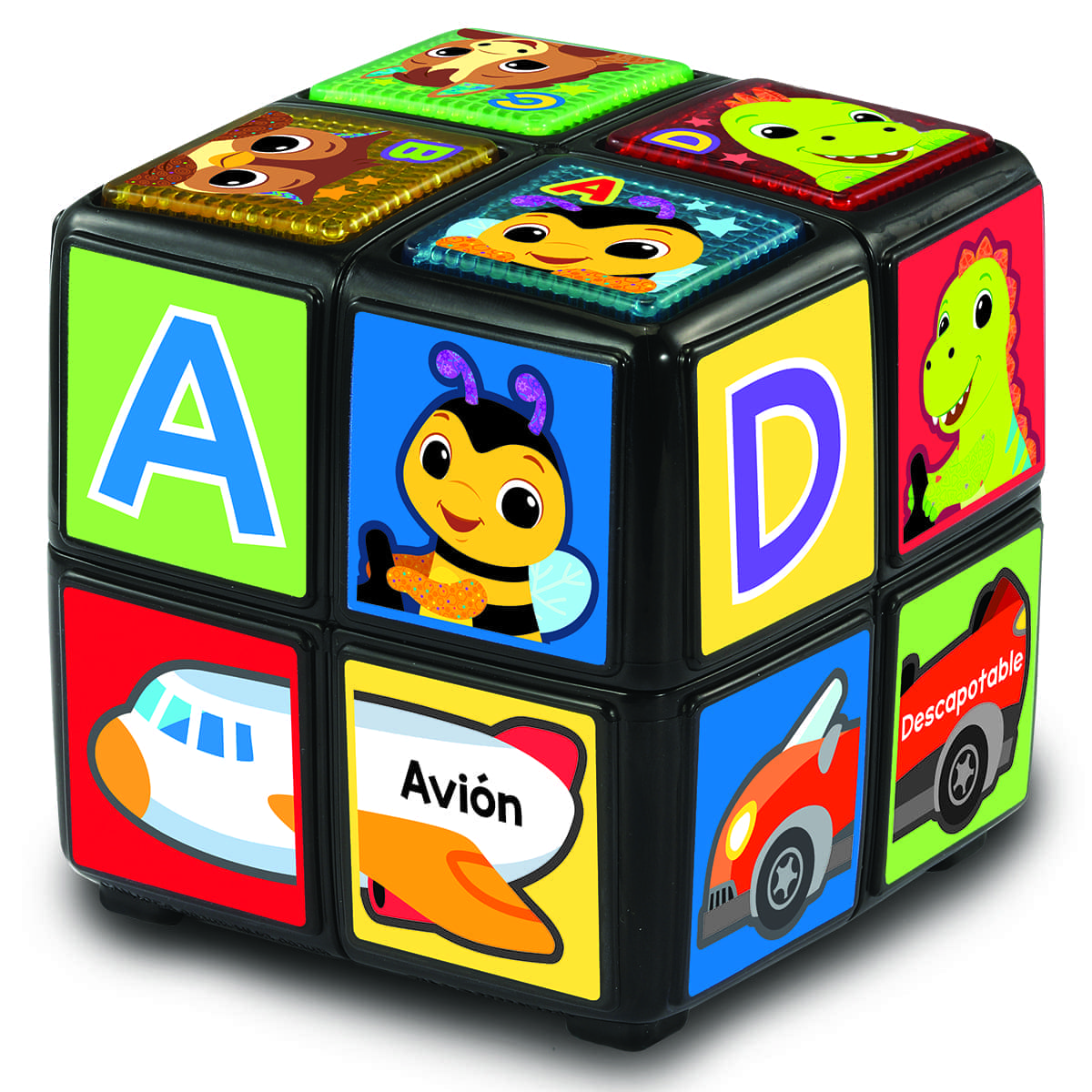 Cubo Infantil M&aacute;gico e Interactivo &iexcl;Gira y Aprende! image number null