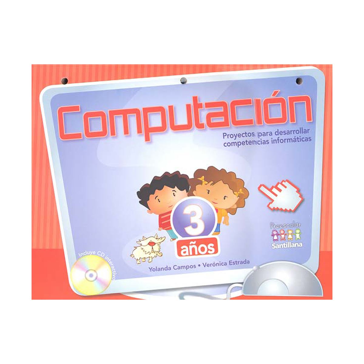 Pack Computaci&oacute;n Preescolar 3 A&ntilde;os Con Cd image number null
