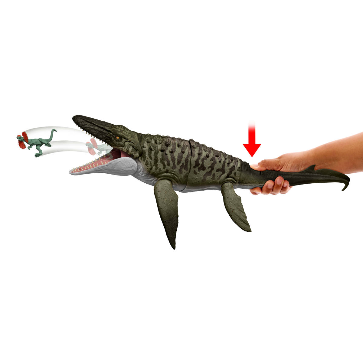 Dinosaurio de Juguete Jurassic World Rebirth Mosasaurus image number null