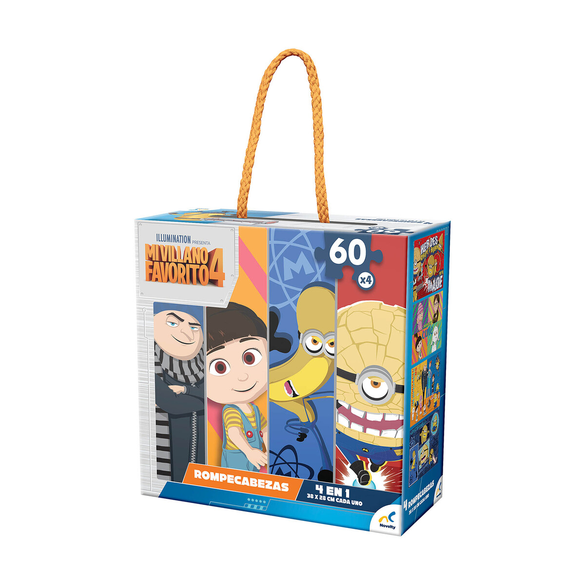 Rompecabezas 4 en 1 Mi Villano Favorito 4 Novelty image number null