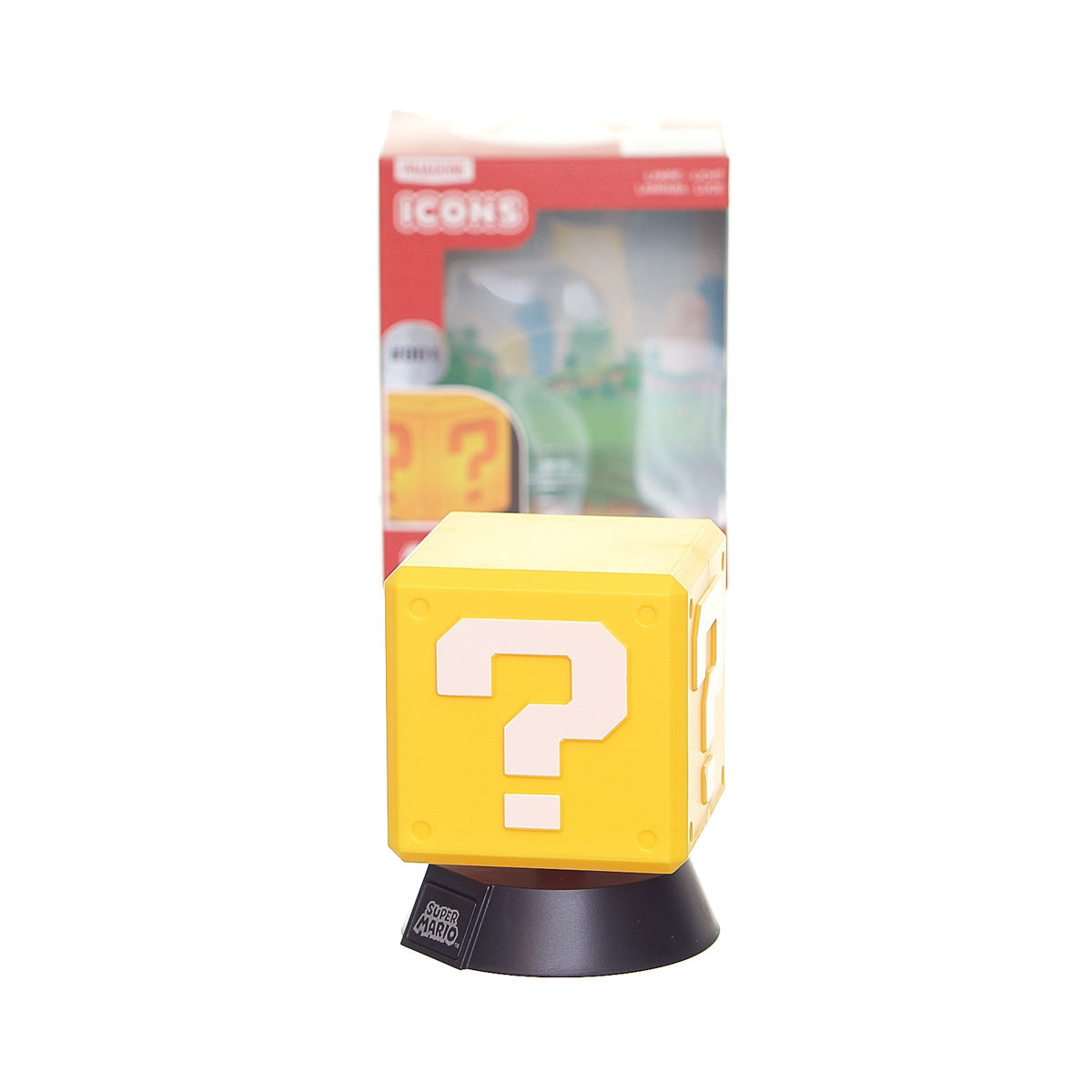 Lámpara Question Block Icon Super Mario image number null