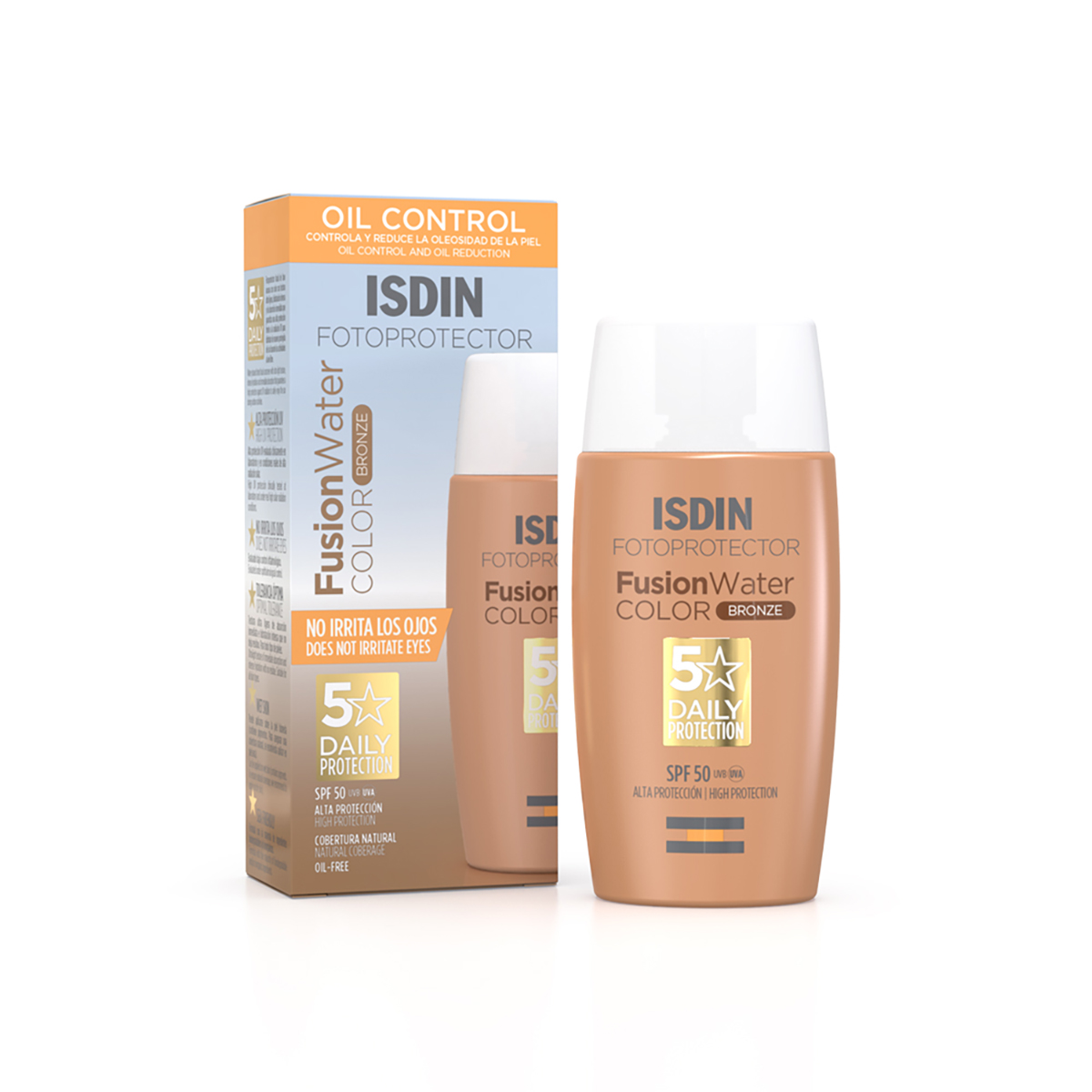 Fotoprotector Isdin SPF50 Fusion Water Magic Bronze 50ml image number null