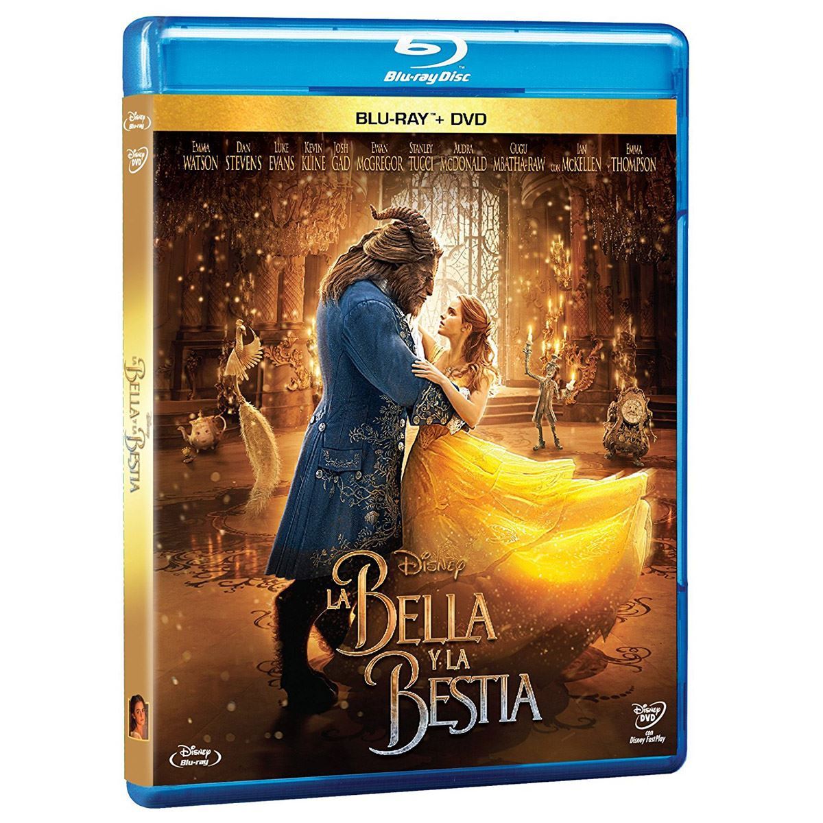 BR+DVD La Bella y Las Bestia image number null