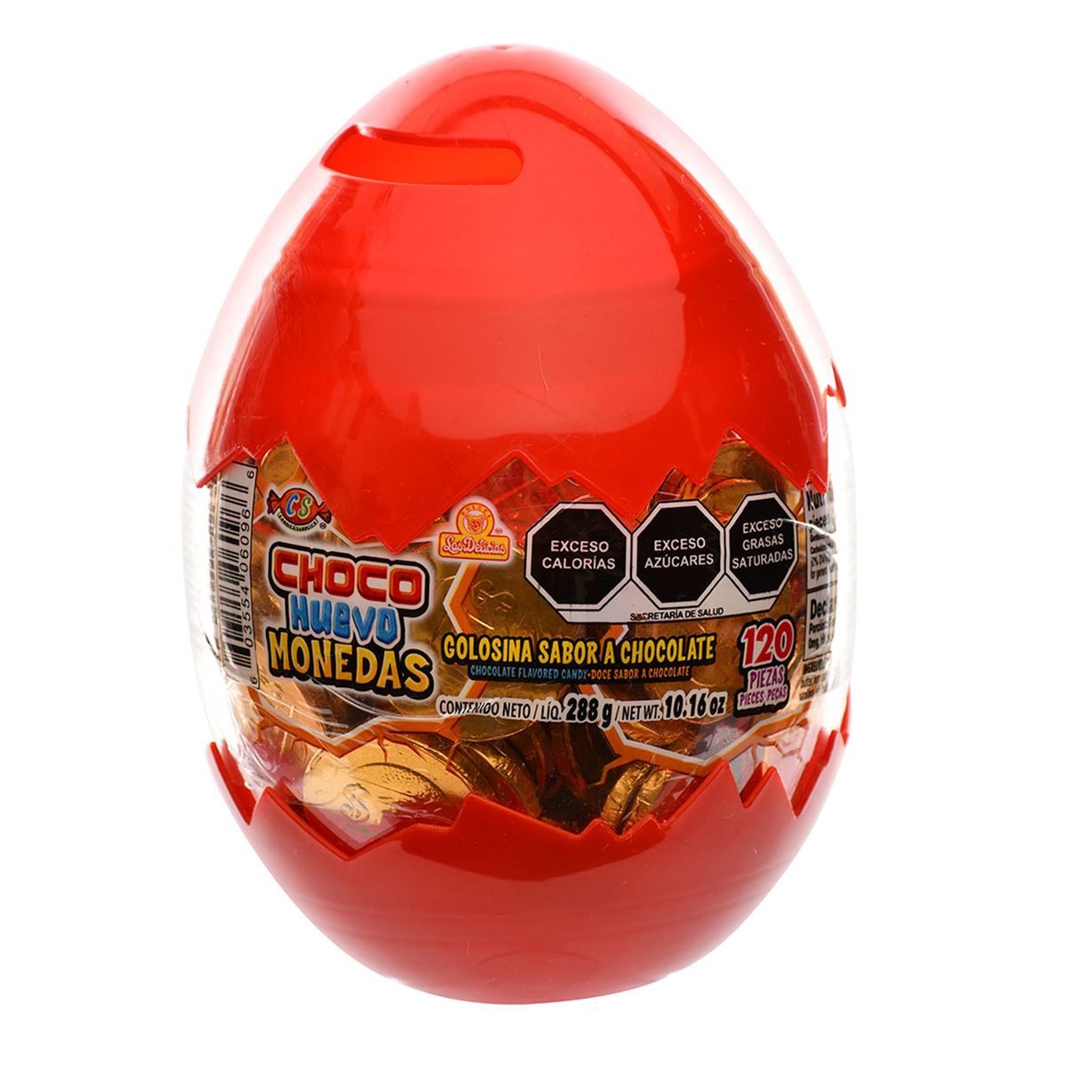 Chocohuevo Monedas 88grs image number null