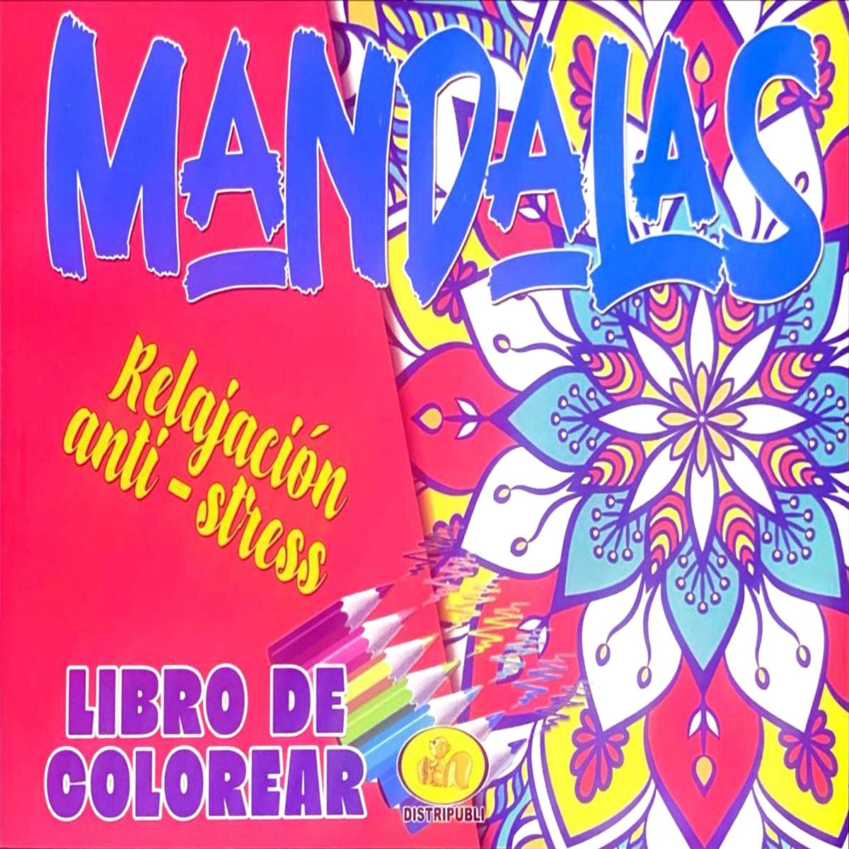 Libro de colorear mandalas (distripublic) image number null