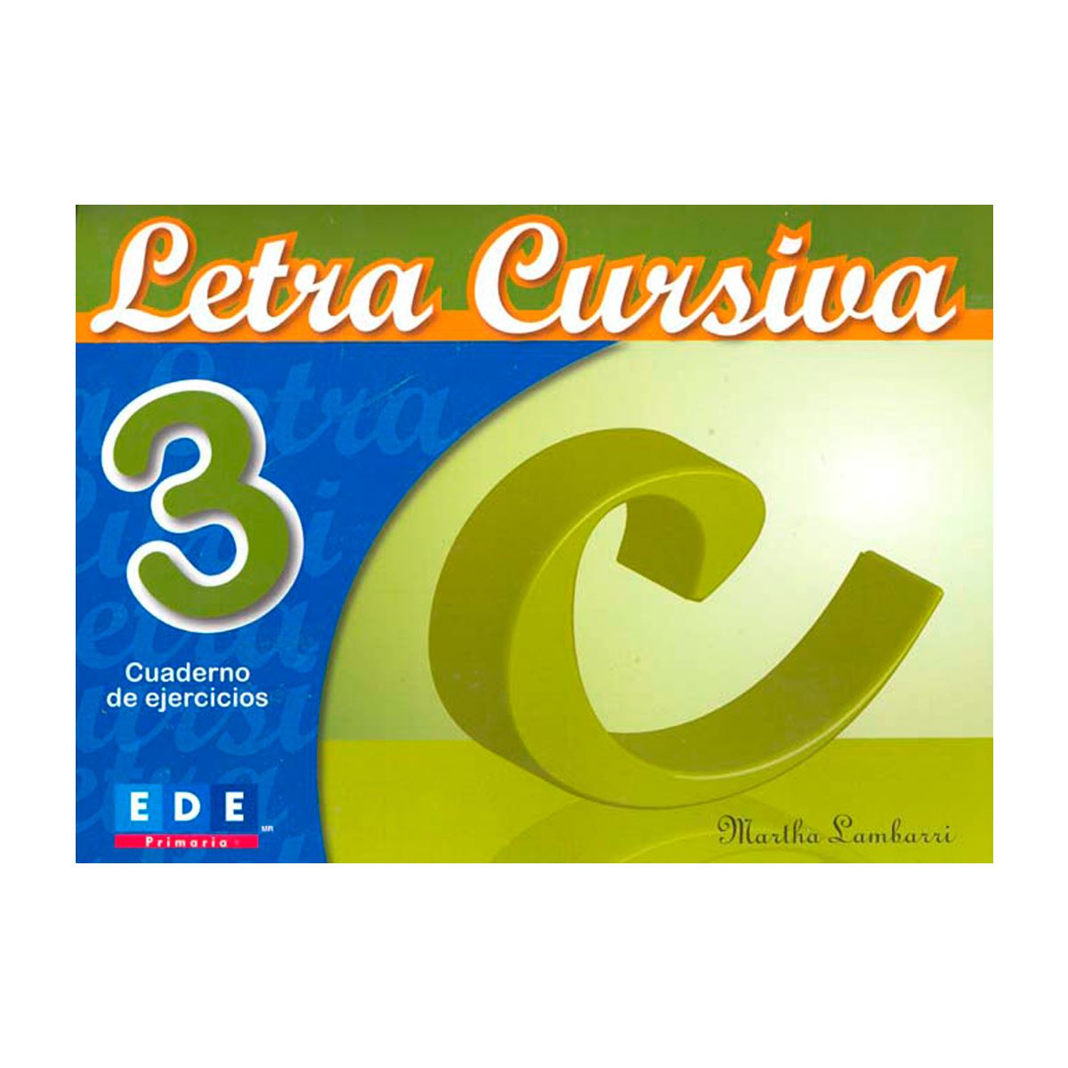Letra Cursiva 3&deg; (Espiral) image number null