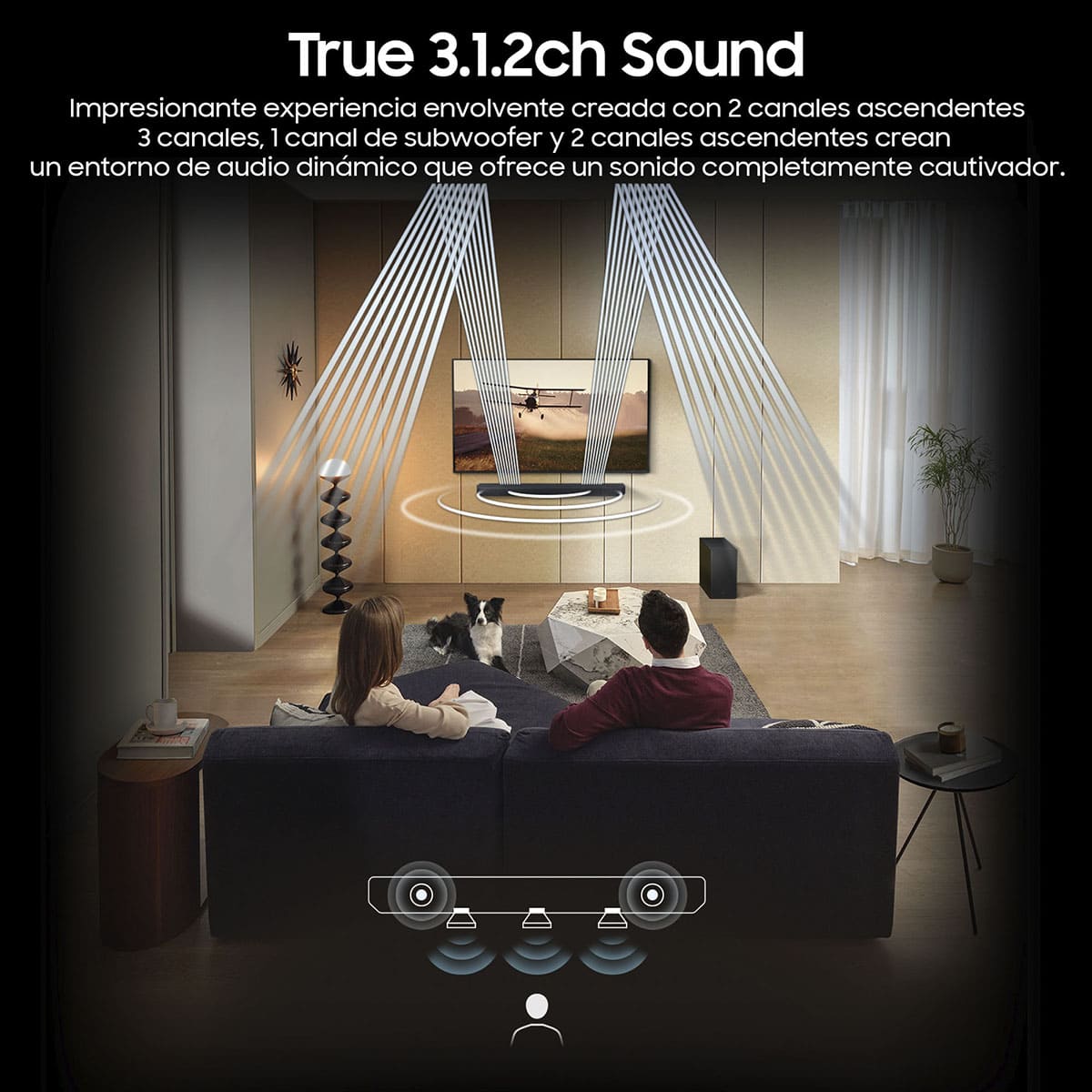 Barra de sonido Samsung HW-Q600C/ZX image number null