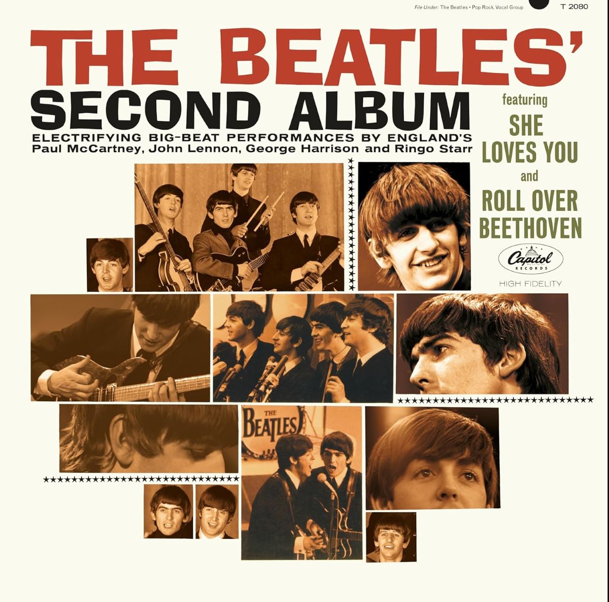 LP The Beatles Second Album image number null