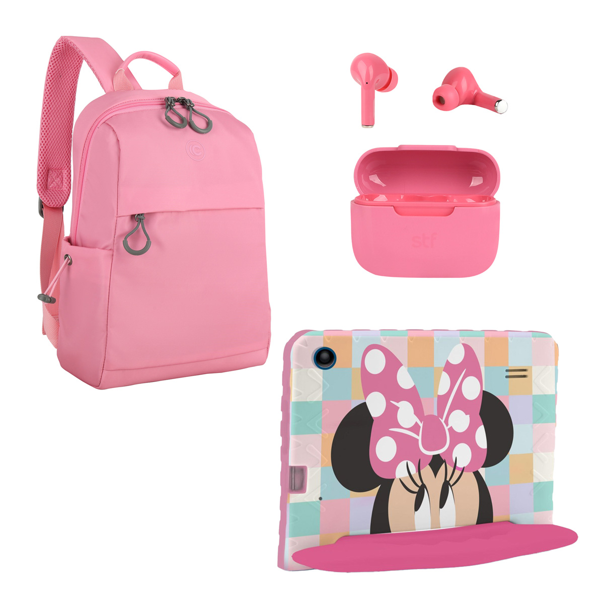 Tableta Combo Crossbody y Audífonos Minnie image number null