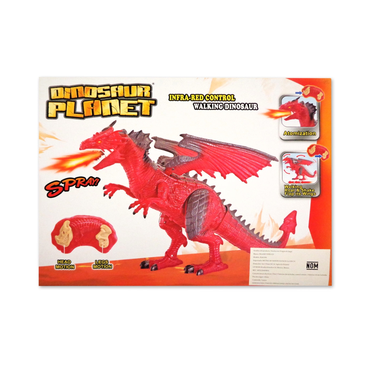 Figura Interactiva Drag&oacute;n de Fuego image number null