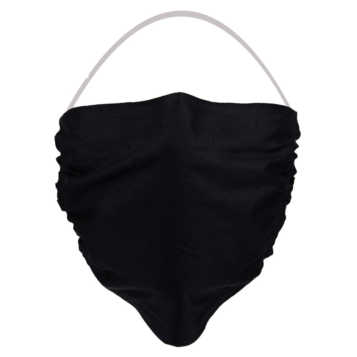 Cubrebocas lavable negro image number null