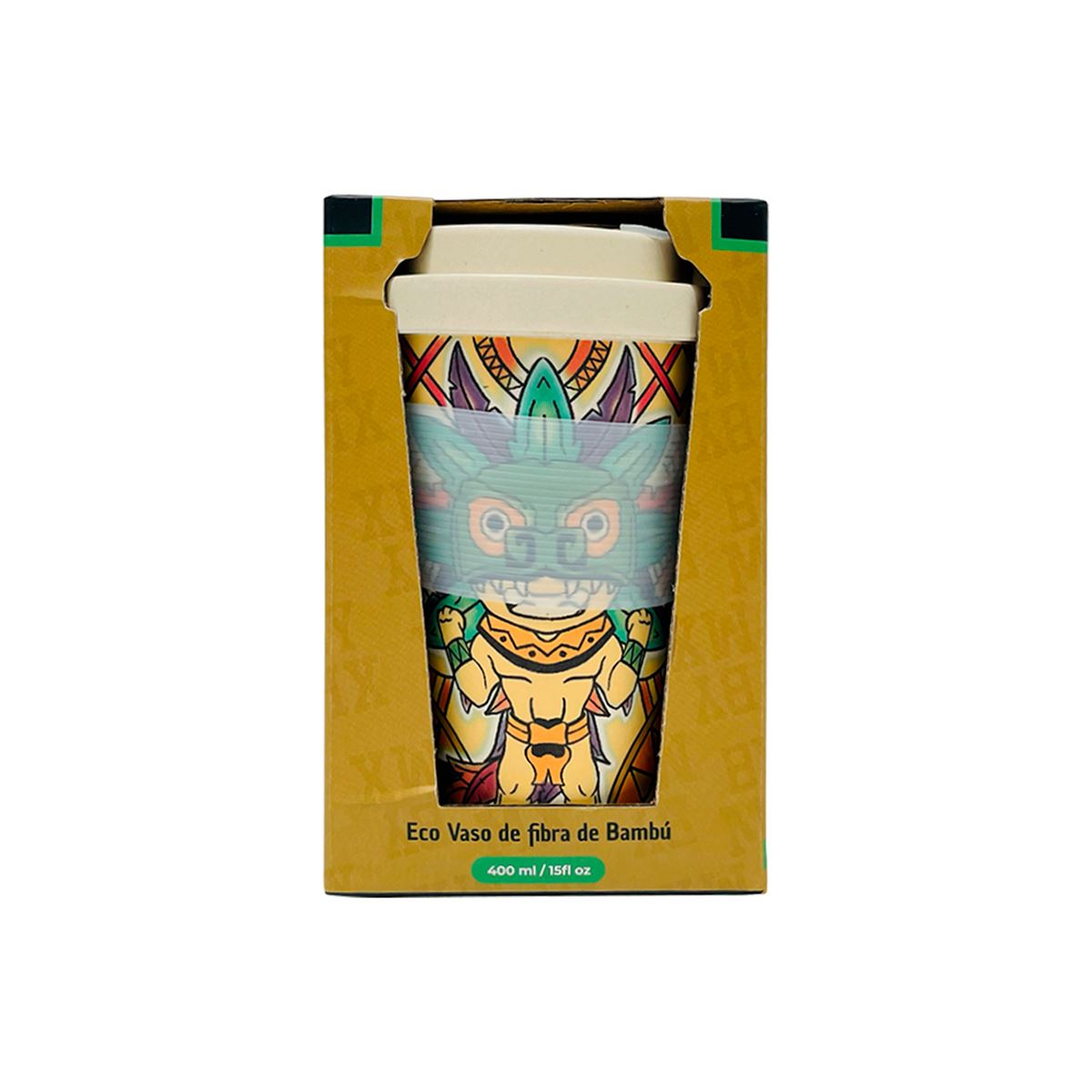 Vaso Cafetero de Bamb&uacute; Prehisp&aacute;nicos By Mexico image number null