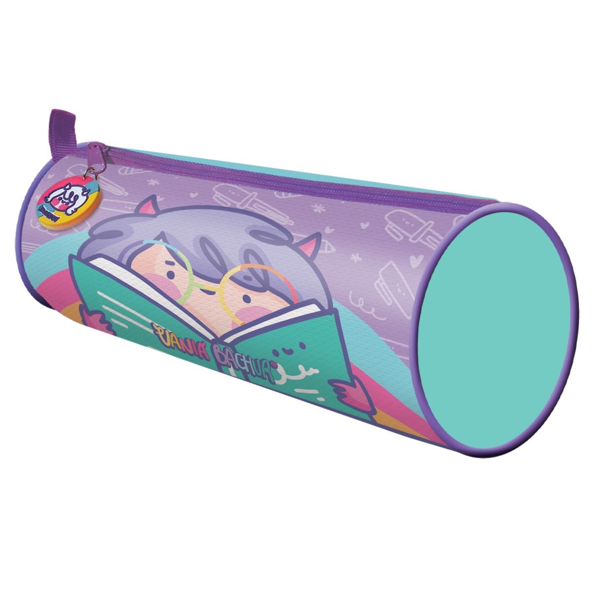 Lapicera Escolar Cil&iacute;ndrica Vania Bachur Plumones image number null