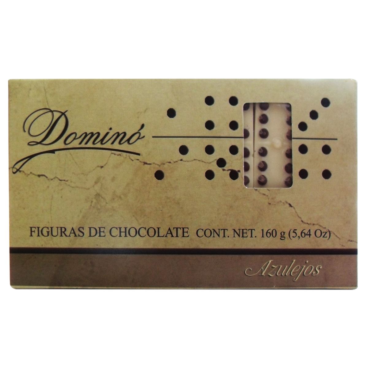 Caja de Chocolates en forma de Domino Azulejos 160g image number null