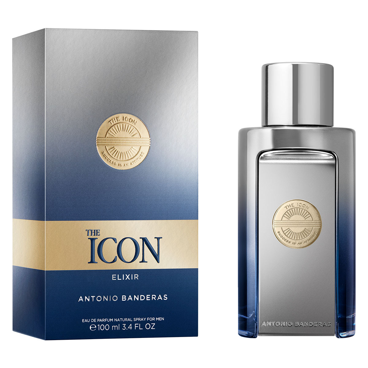 Antonio Banderas The Icon Elixir Eau de Parfum 100ml Perfume para Caballero image number null