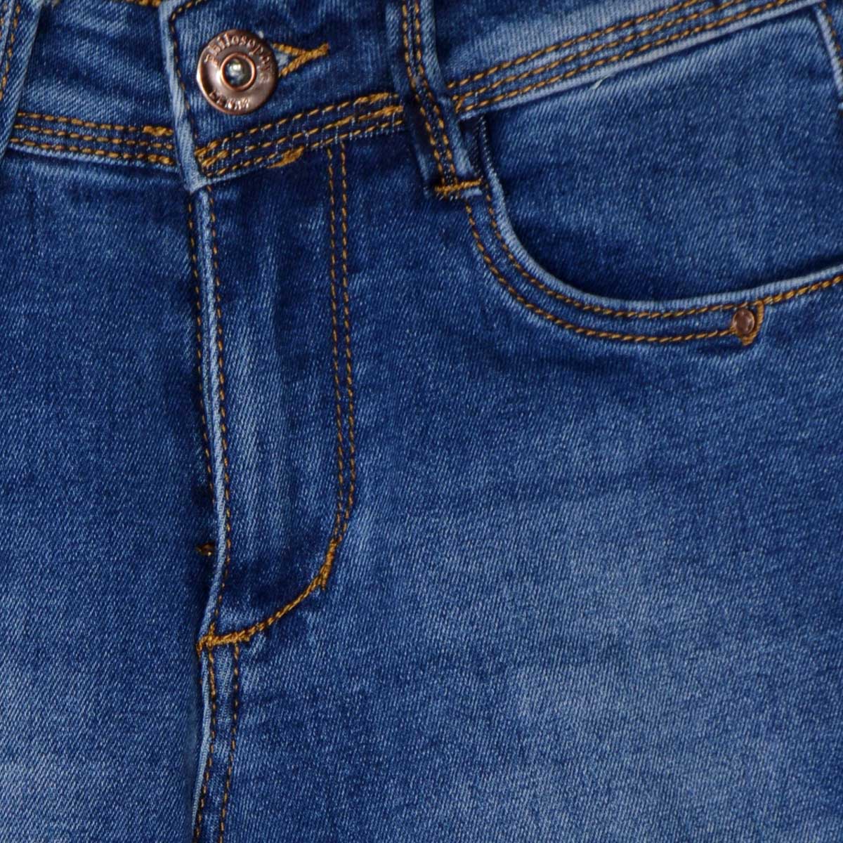 Jeans Skinny con Bolsillos Philosophy Color Azul Talla 1 para Mujer image number null