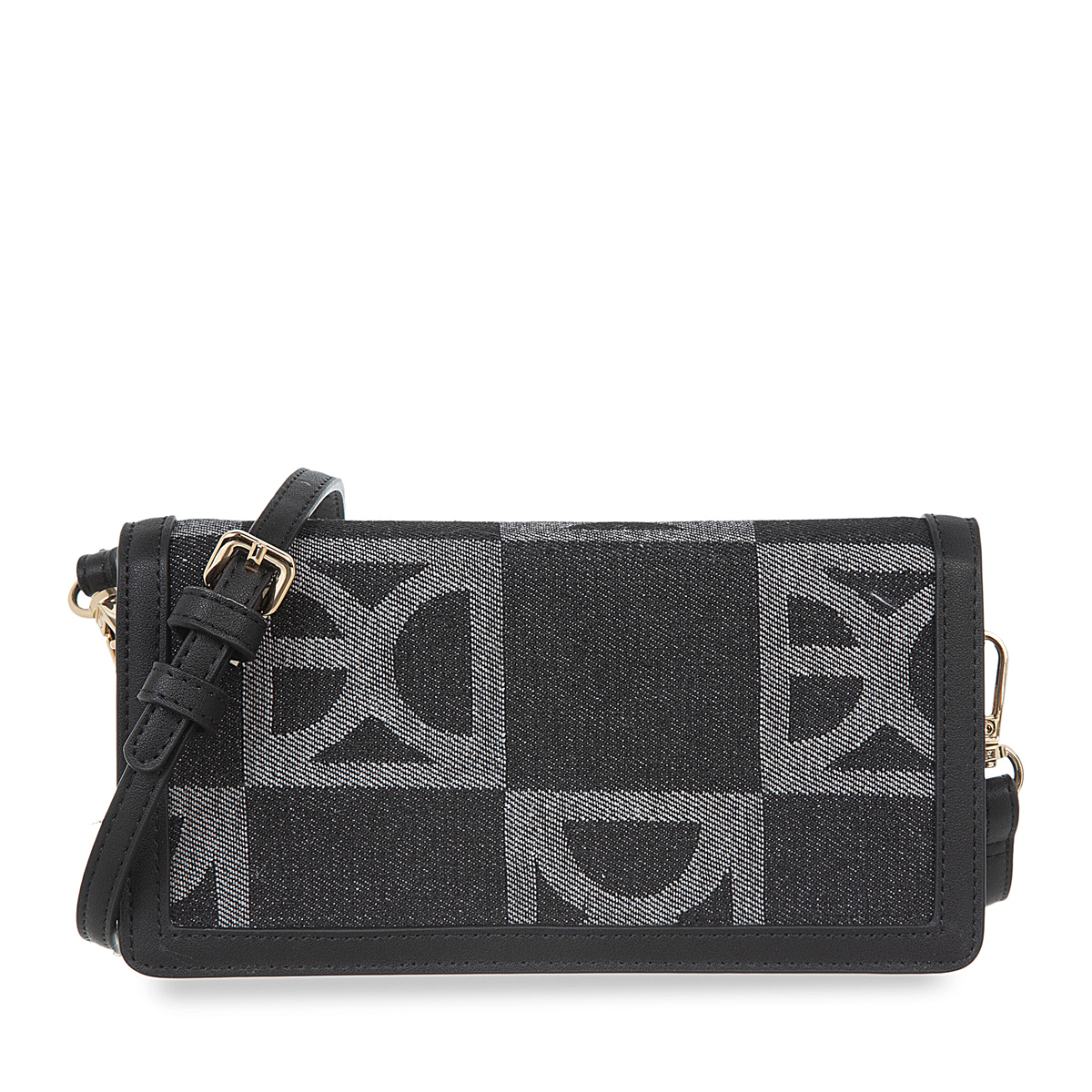 Billetera Flap Cloe Color Negro para Mujer image number null