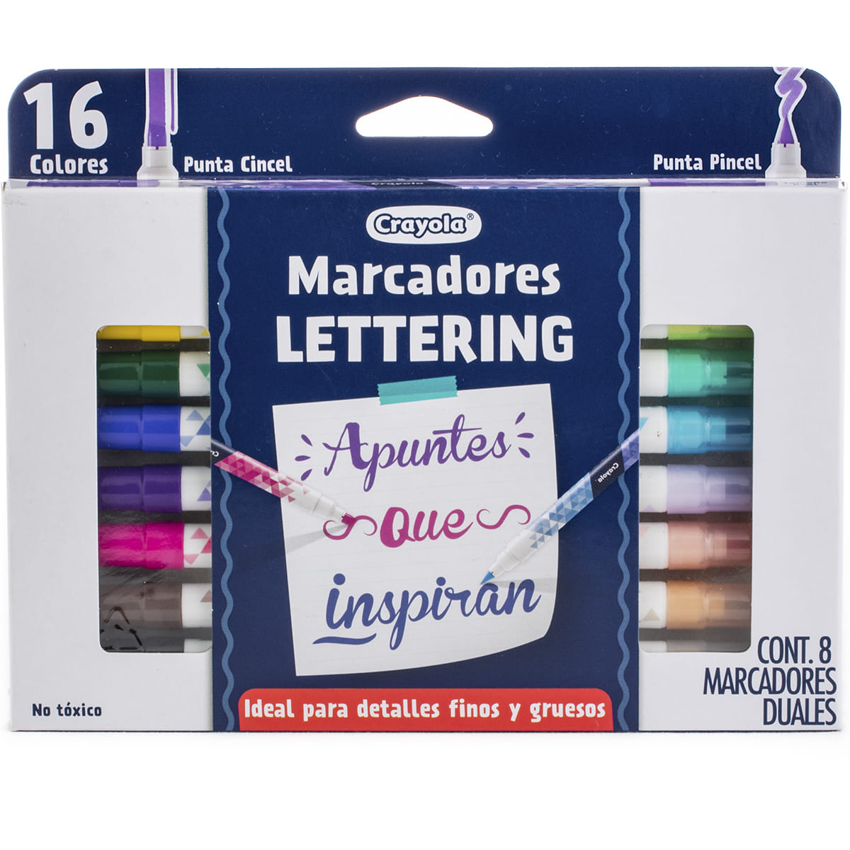 Plumones Duales CRAYOLA Nuevos Enthusiastic para Lettering image number null