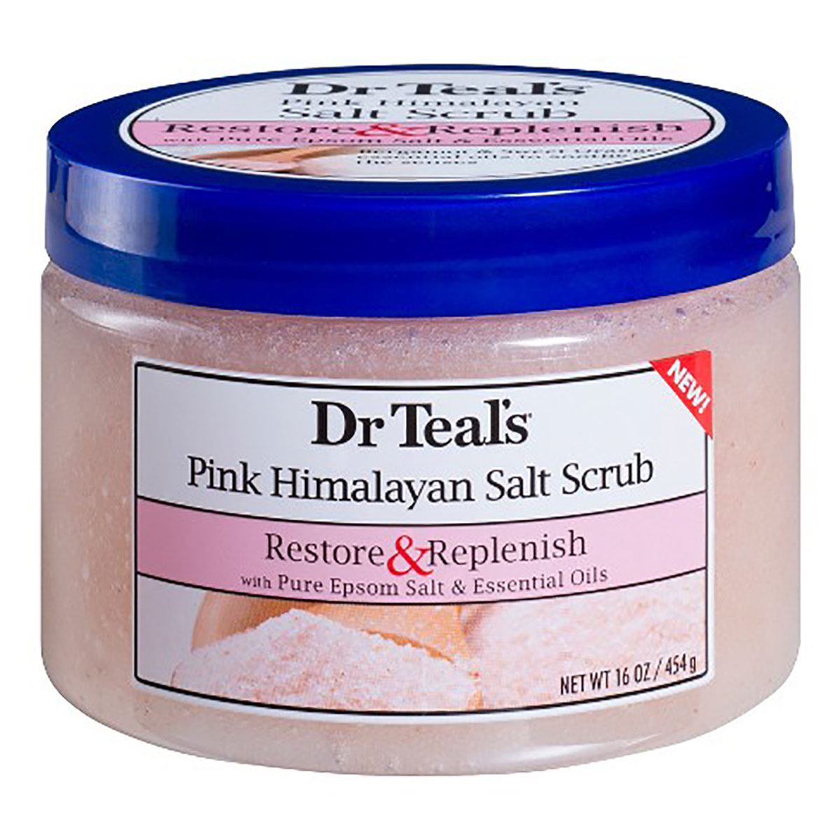 Exfoliante Corporal de Sal del Himalaya Dr Teal's image number null