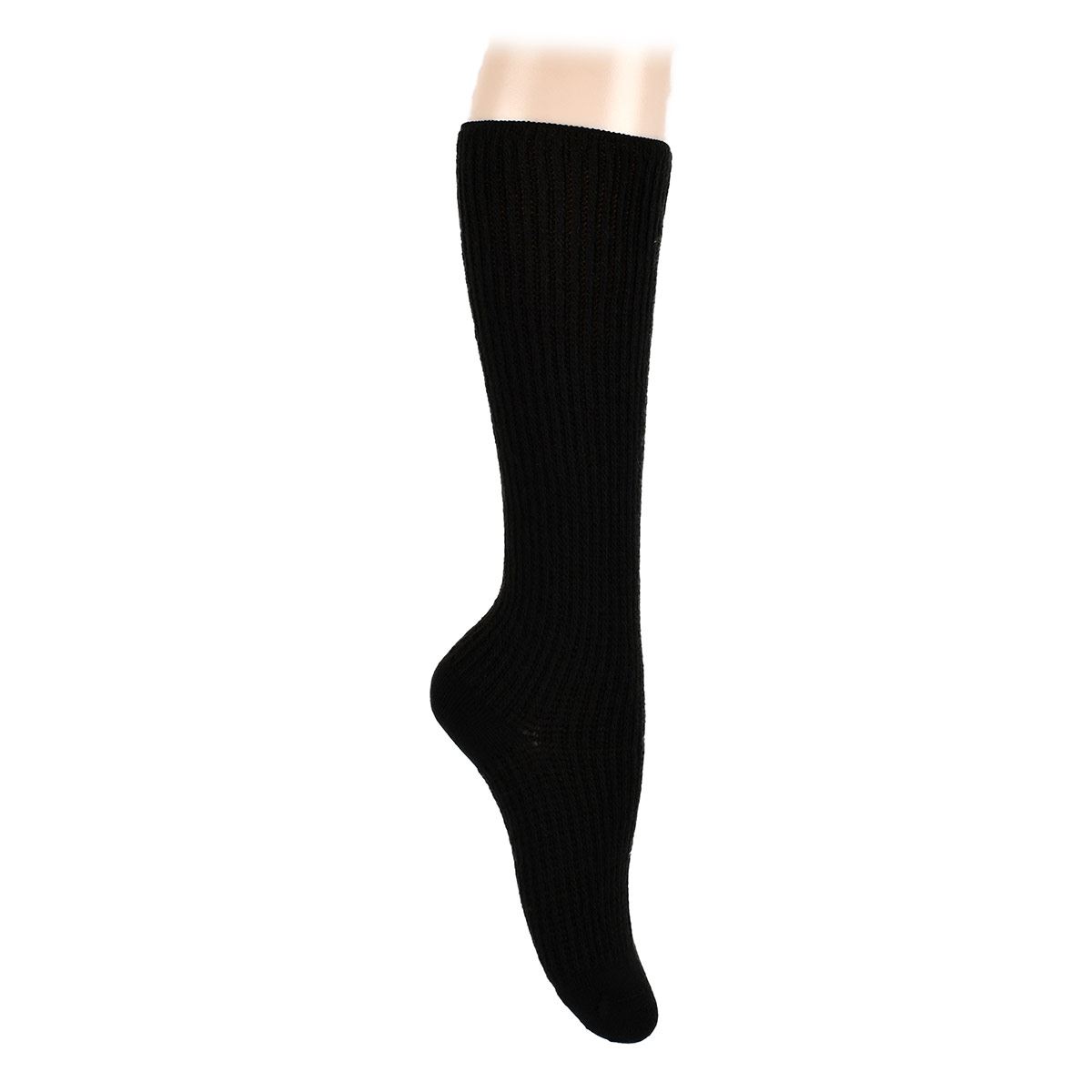 Calcetas Preven-T ejecutiva diabetes terapéutico ventilado sin costuras modelo 1968 talla chica-mediana(21 a 24cm) color negro dama image number null
