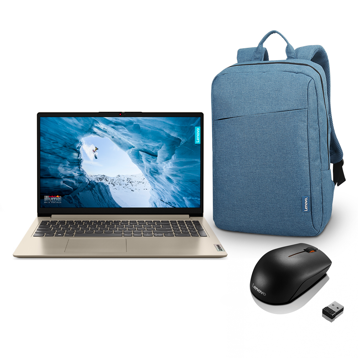 Laptop Lenovo IdeaPad 1 de 15.6 Pulgadas FHD AMD Ryzen 7 5700U / 16GB RAM / 512GB SSD Windows 11 image number null