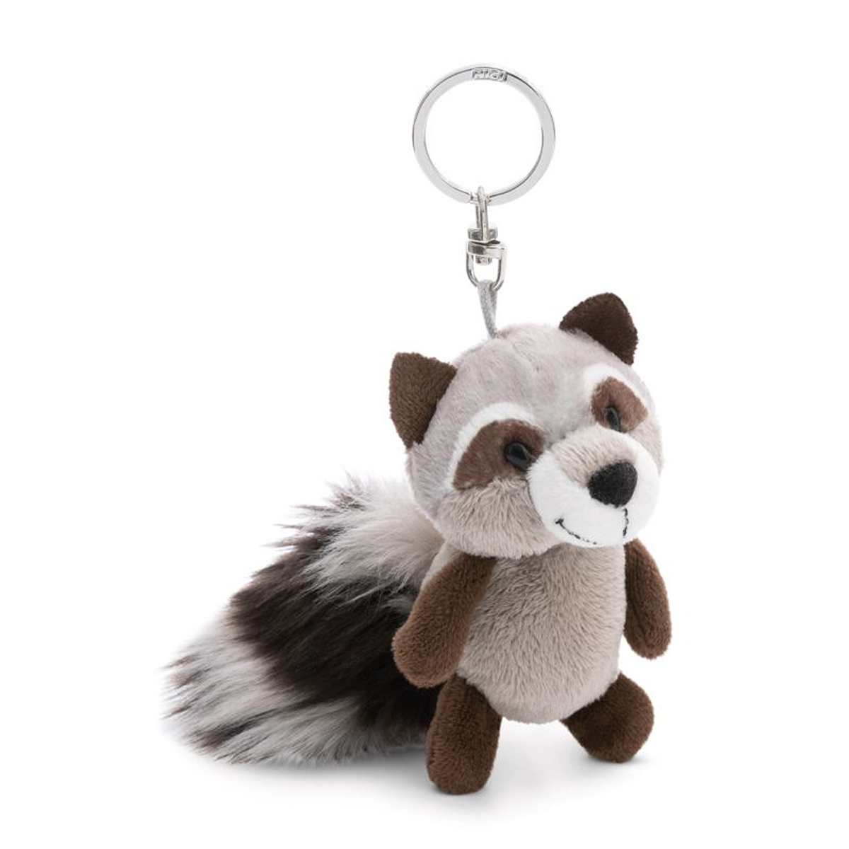 Llavero de Peluche Mapache Lenno 10 cm image number null